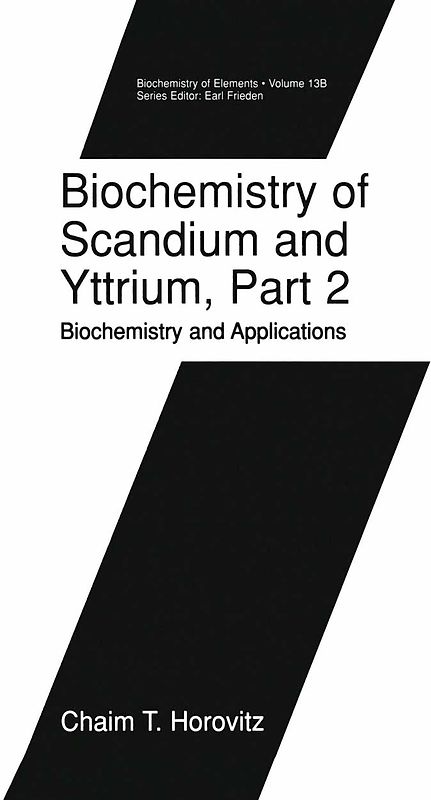 Biochemistry of Scandium and Yttrium, Part 2: Biochemistry and Applications