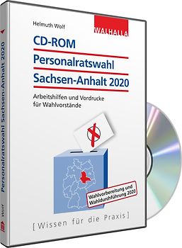 CD-ROM Personalratswahl Sachsen-Anhalt 2020