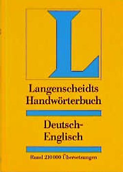 Langenscheidt Handwörterbücher. Deutsch-Englisch