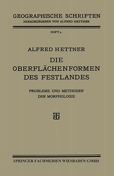 Die Oberflächenformen des Festlandes