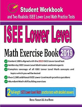 ISEE Lower Level Math Exercise Book
