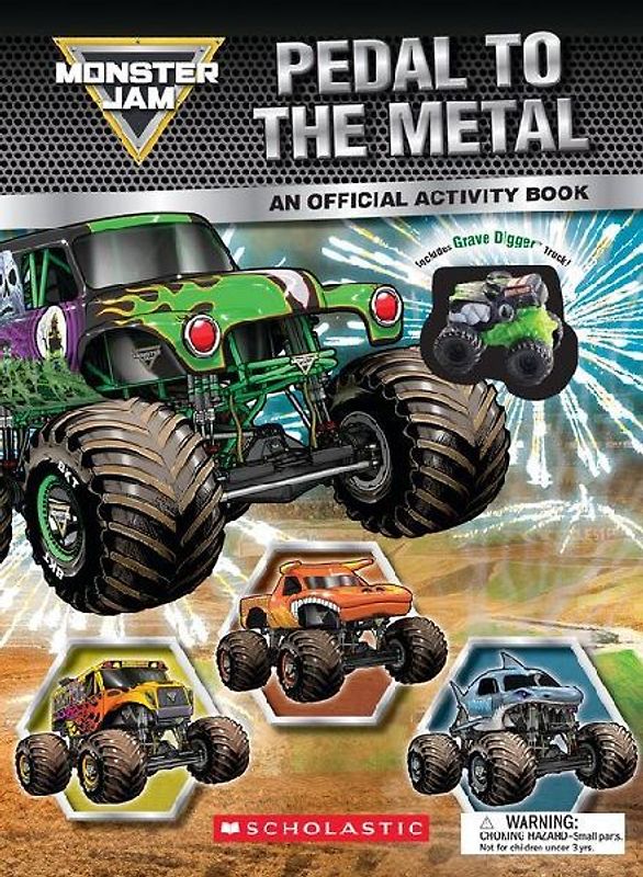 Monster Jam: Pedal to the Metal Activity Book