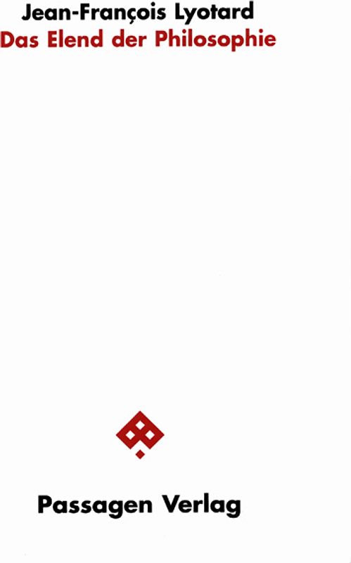 Das Elend der Philosophie