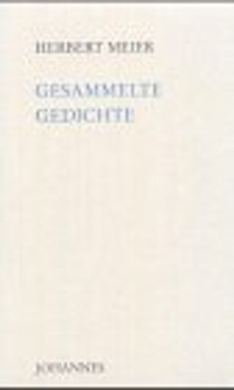 Gesammelte Gedichte