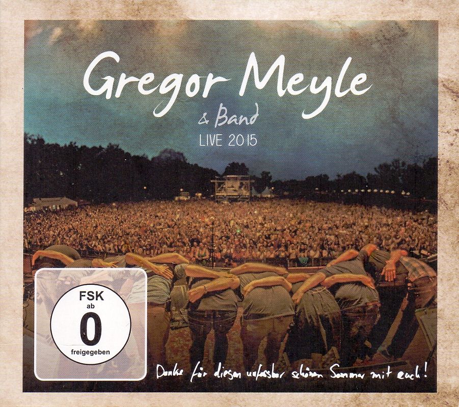 Gregor Meyle & Band - Live 2015 [CD+DVD]