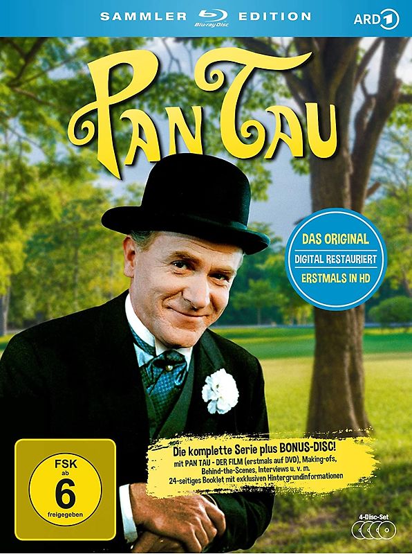 Pan Tau - Die komplette Serie [Sammler Edition, Digital restauriert, 4 Discs] Blu-ray Disc