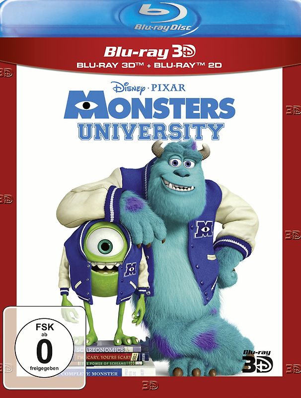 Die Monster Uni 3D [inkl. 2D Version] 3D Blu-ray Disc