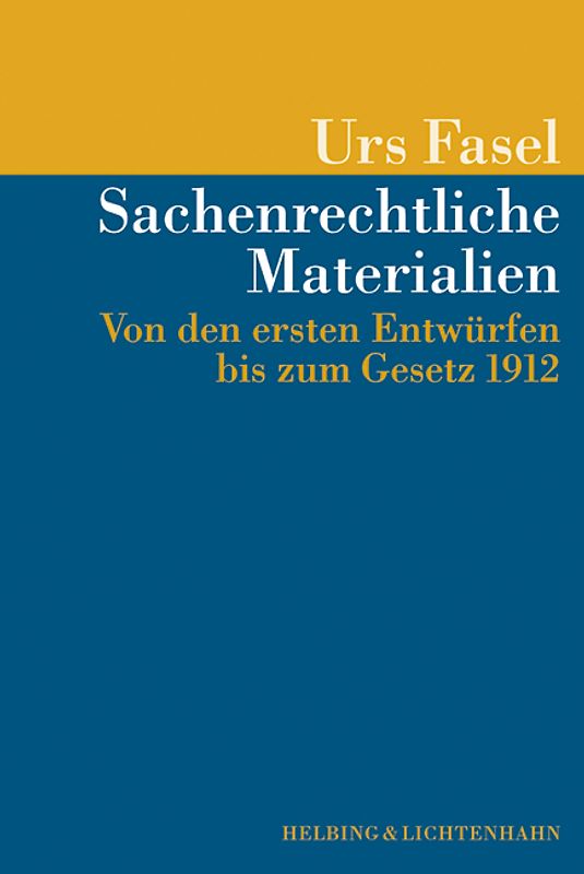 Sachenrechtliche Materialien