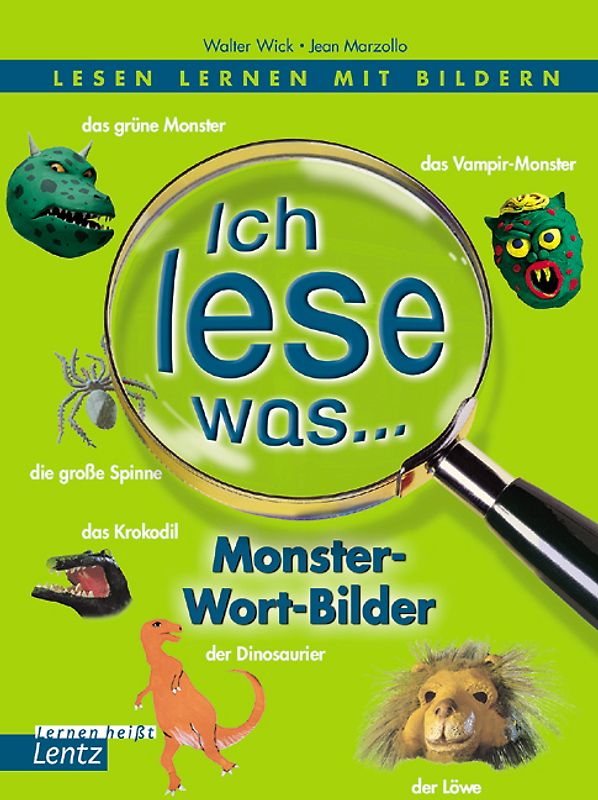 Ich lese was ... - Monster-Wort-Bilder