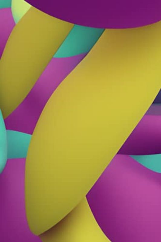 Sweet dream Notebook: wavy soft colorful pages