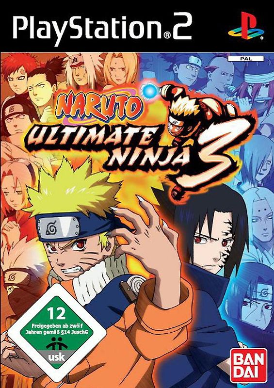 Naruto Ultimate Ninja 3 PlayStation 2