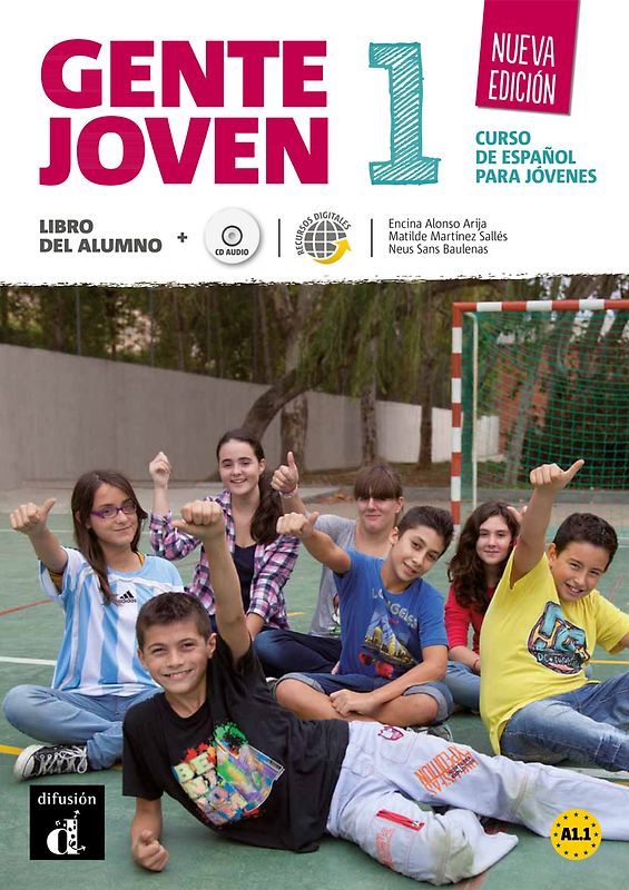 Gente joven 1, Schülerbuch mit Audio-CD