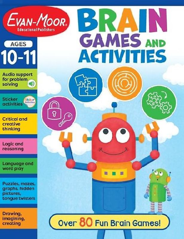 Brain Games and Activities, Age 10 - 11 Workbook