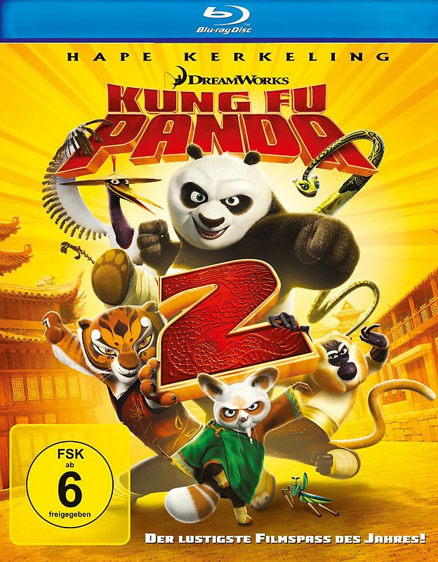 Kung Fu Panda 2 Blu-ray Disc
