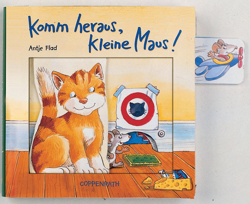 Komm heraus, kleine Maus!. Pappbücher mit Schiebern