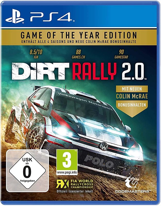 DIRT Rally 2.0 [Game Of The Year Edition] PlayStation 4