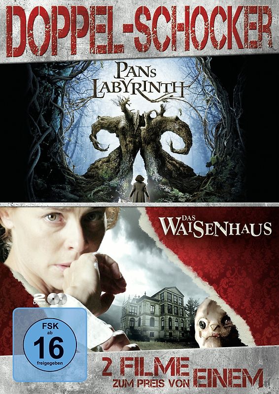 Doppel-Schocker: Pans Labyrinth / Das Waisenhaus [2 DVDs] DVD