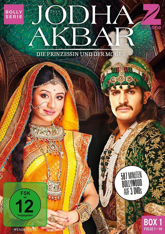 Jodha Akbar - Die Prinzessin und der Mogul [Box 1, Folge 1-14] [3 DVDs] DVD