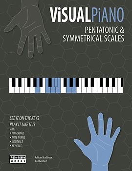 VISUAL PIANO: Pentatonic & Symmetrical Scales (piano series)