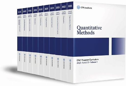 2025 Cfa Program Curriculum Level II Box Set