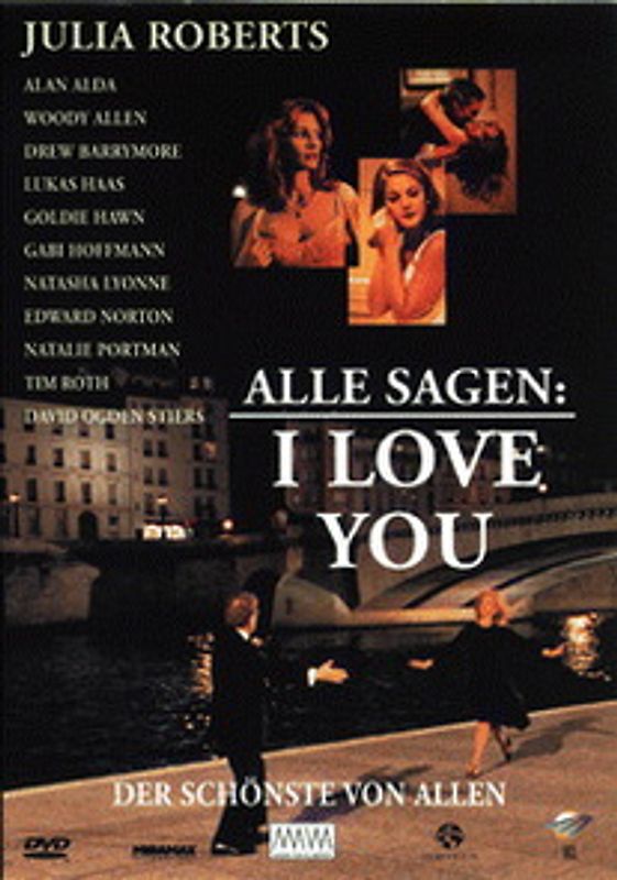 Alle sagen: I Love You DVD