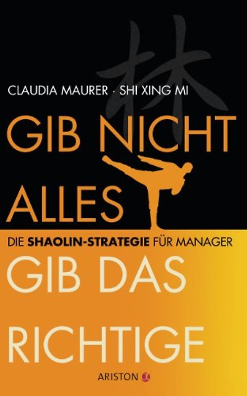 Gib nicht alles, gib das Richtige