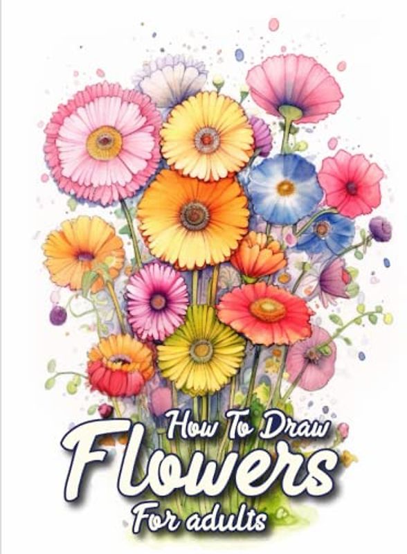 How to draw flowers for Adults: A Complete Guide to Drawing Flowers for Adult Artists