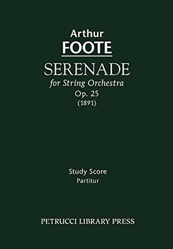 Serenade For String Orchestra, Op. 25 - Study Score