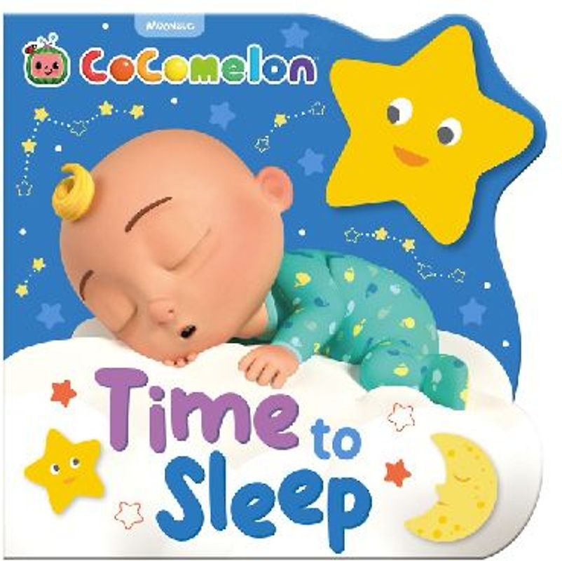 CoComelon: Time to Sleep Shaped Board Book