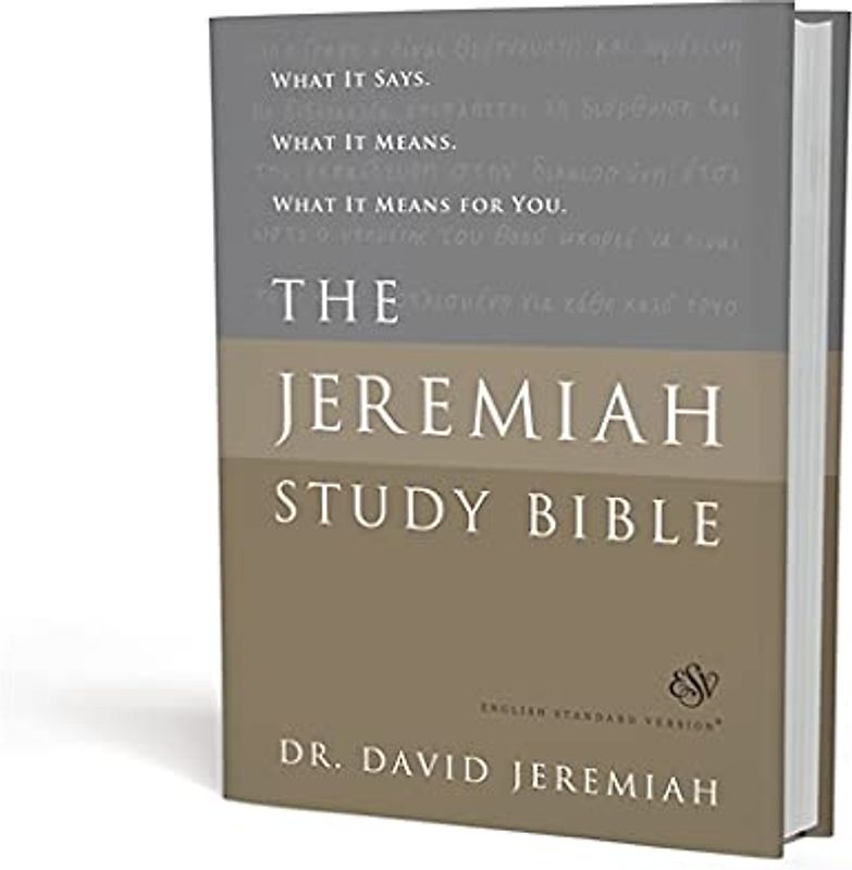 The Jeremiah Study Bible, ESV