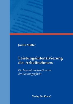 Leistungsintensivierung des Arbeitnehmers
