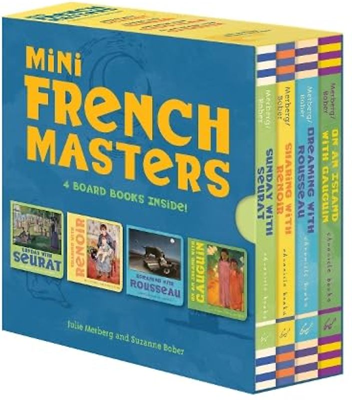 Mini French Masters Boxed Set: 4 Board Books Inside!: 11 (Mini Masters)
