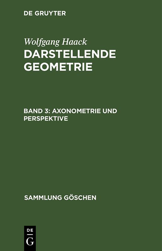 Axonometrie und Perspektive
