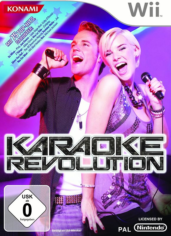 Karaoke Revolution Nintendo Wii