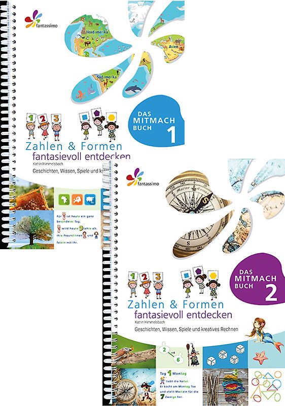 Zahlen & Formen fantasievoll entdecken 1 + 2