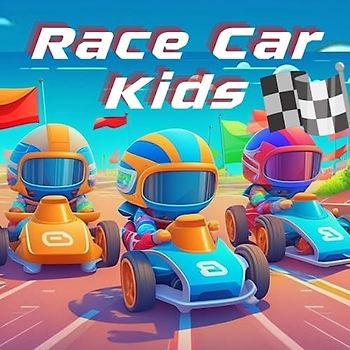 Race Car Kids: Children's book for kids that love fast racecars and speed Ideal for ages 3-6
