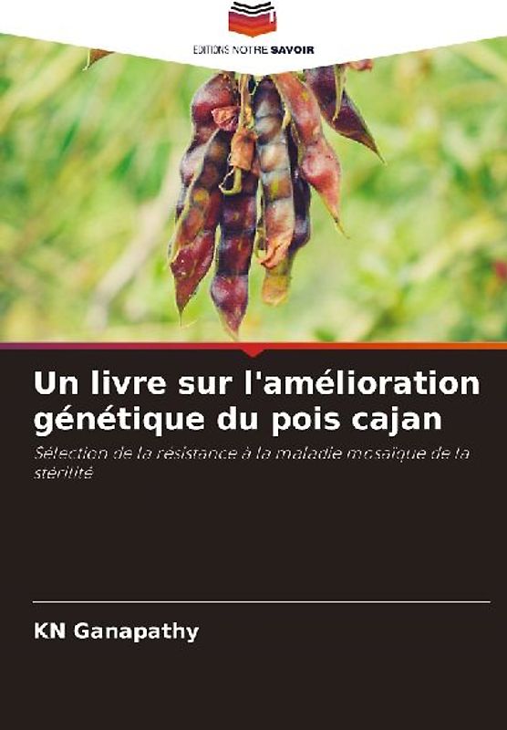 Un livre sur l'amélioration génétique du pois cajan