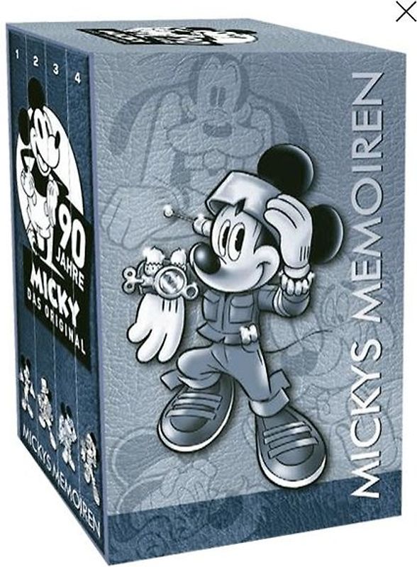 Lustiges Taschenbuch Mickys Memoiren (4 Bände im Schuber)