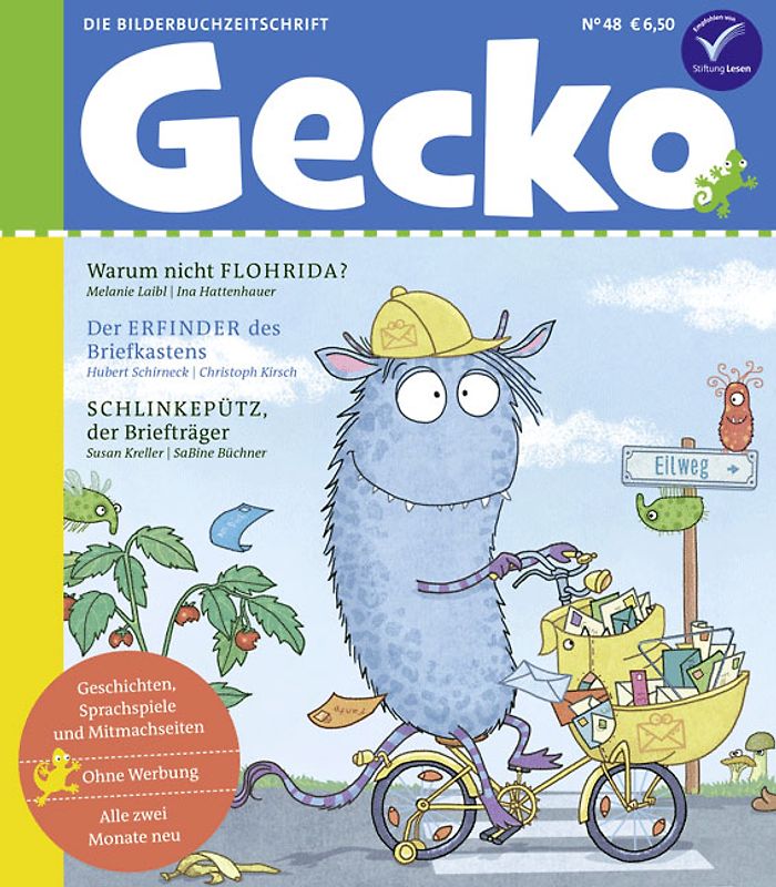 Gecko Kinderzeitschrift Band 48