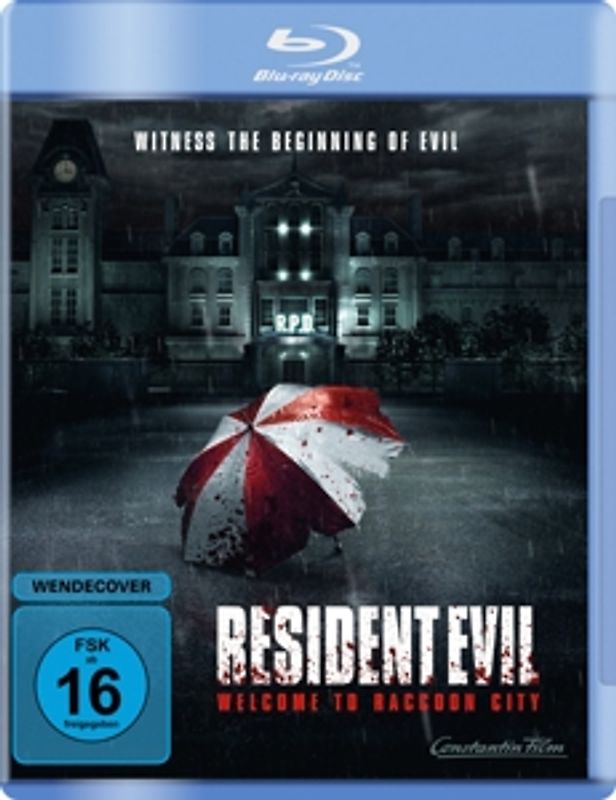 Resident Evil: Welcome To Raccoon City Blu-ray Disc