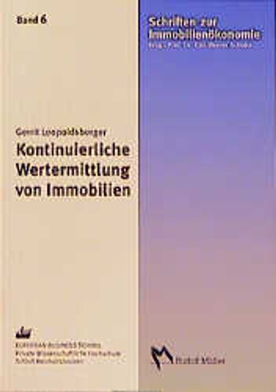 Kontinuierliche Wertermittlung von Immobilien