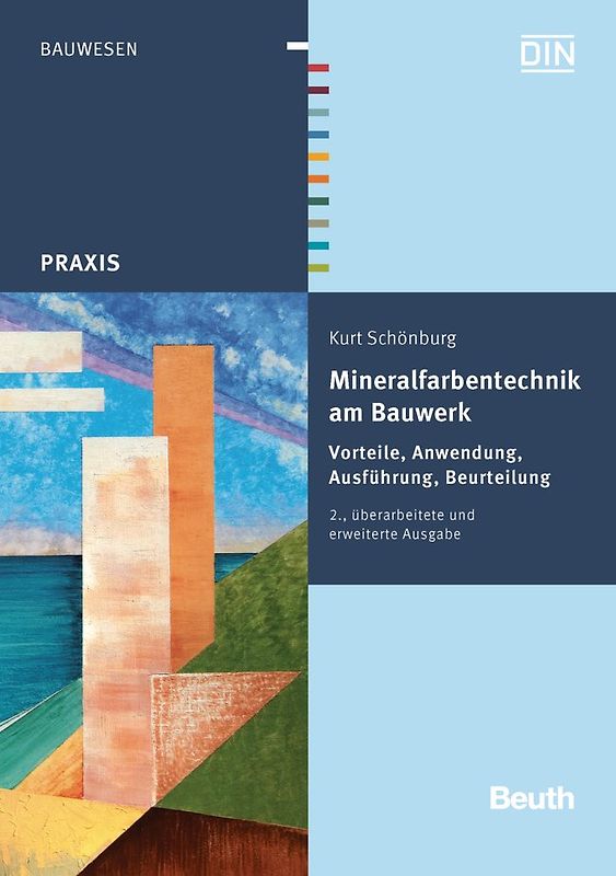 Mineralfarbentechnik am Bauwerk - Buch mit E-Book