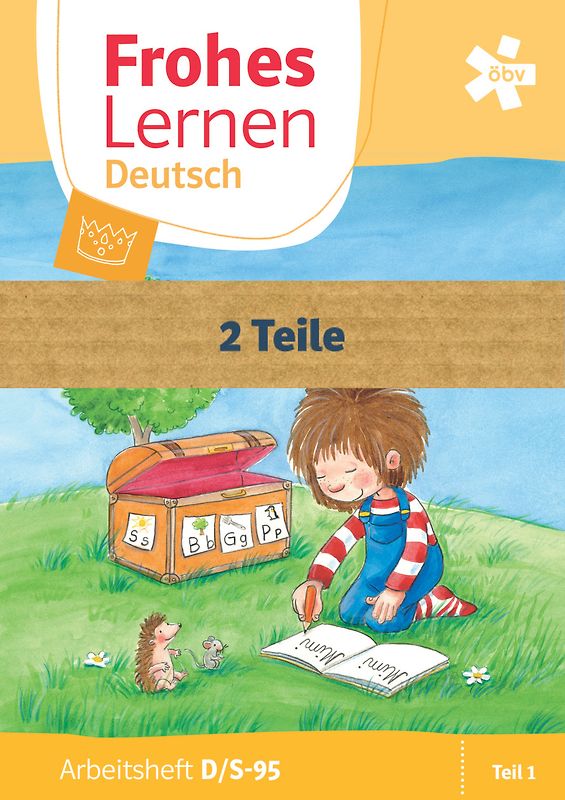 Frohes Lernen Deutsch, Arbeitsheft Druckschrift mit integriertem Schreibschriftlehrgang S-95