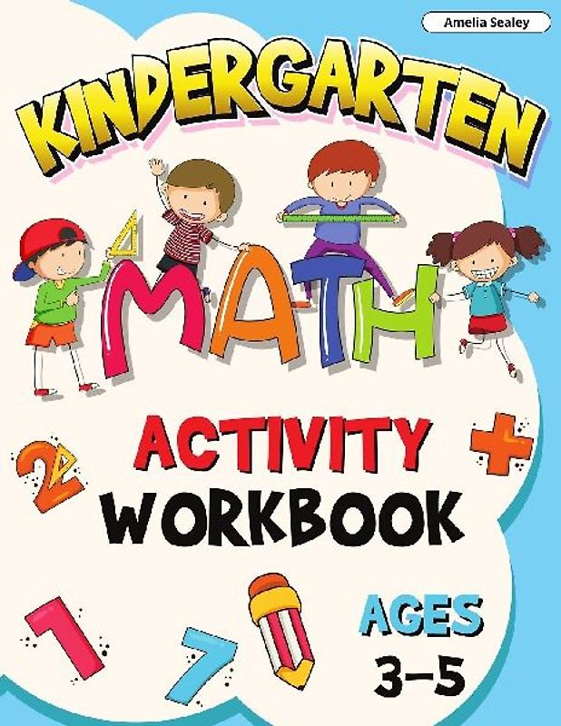 Preschool Math Activity Book Ages 3-5