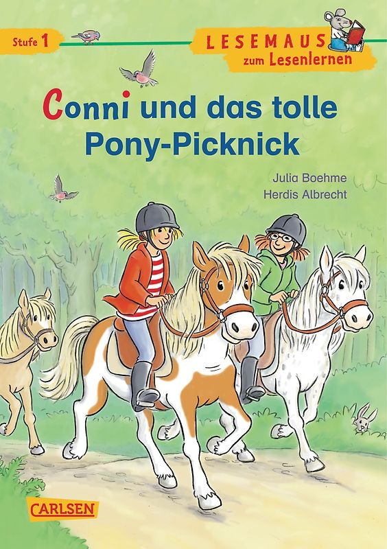 LESEMAUS zum Lesenlernen Stufe 1: VE 5 Conni und das tolle Pony-Picknick