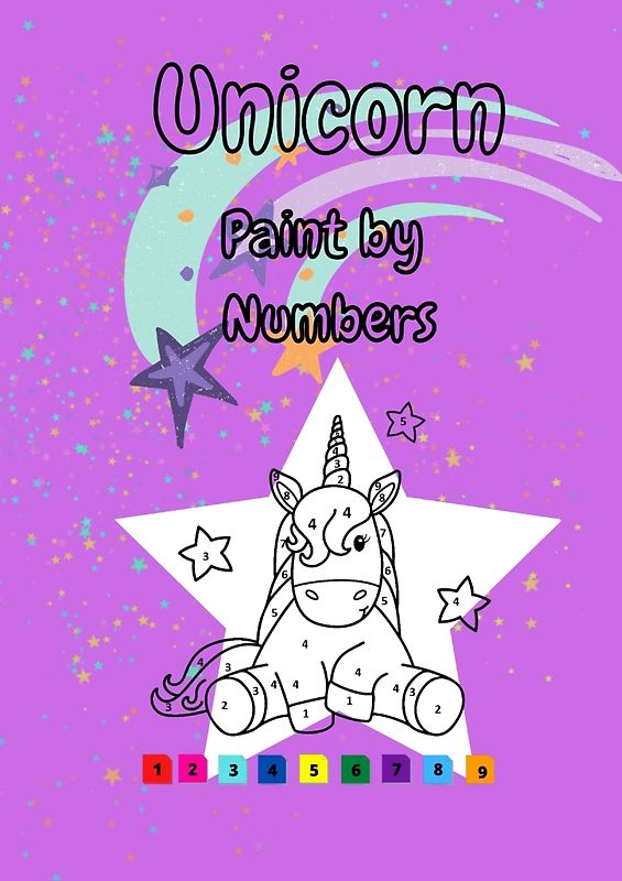 Unicorn Paint by Numbers