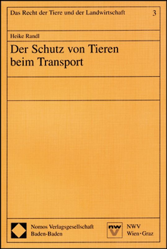 Der Schutz von Tieren beim Transport
