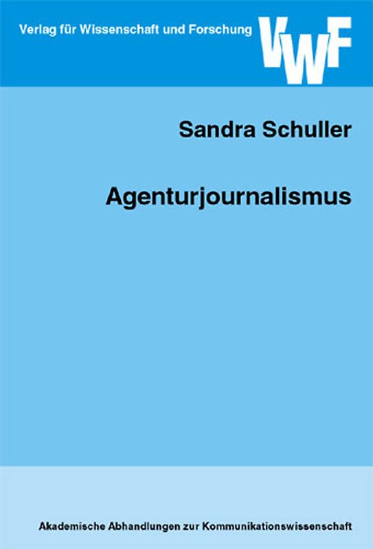 Agenturjournalismus