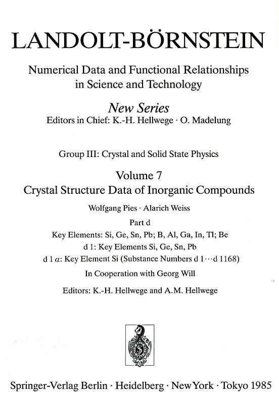 Key Element: Si / Schlüsselelement: Si