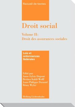 Droit social, Vol. II